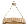 Ladakh 9 Light Round Wicker Pendant, by Uttermost, 28" width x 27" height x 28" diameter thumbnail 3