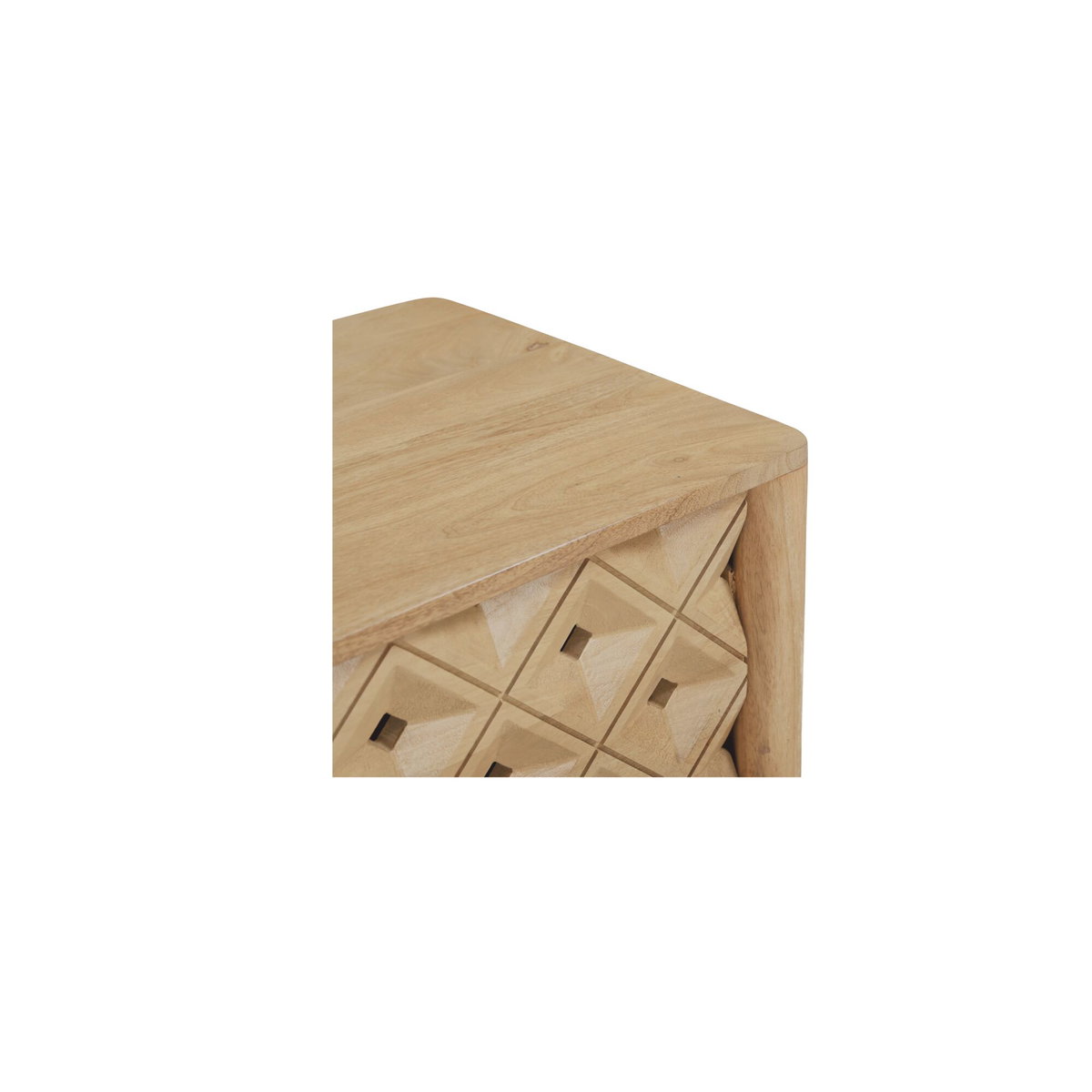 Fulton Nightstand Natural, by Moe's Home, 26" width x 24" height x 18" depth View 7