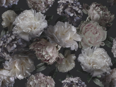 Moonlit Garden Peel & Stick Wall Mural