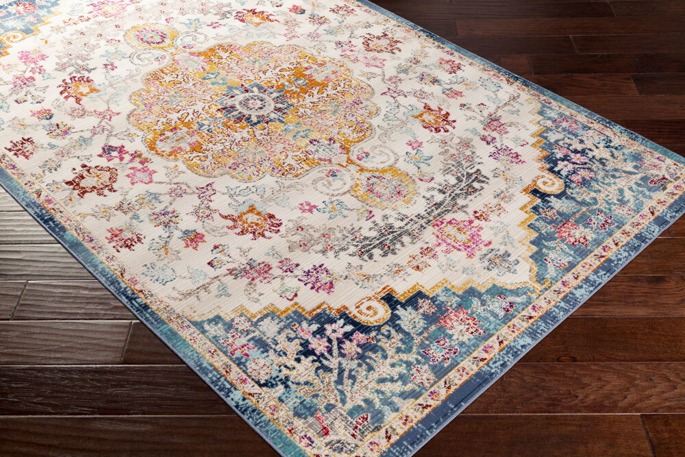 Dublin Machine Woven Rug, by Surya, 1'3.75" length x 1'3.75" width