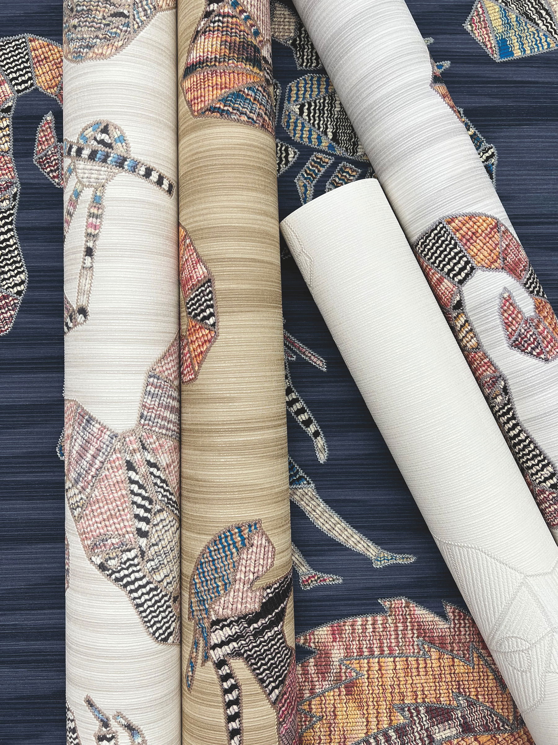 Constellations White Wallpaper, by York Wall, 33' length x 3'3.3" width x 0.02" depth View 8