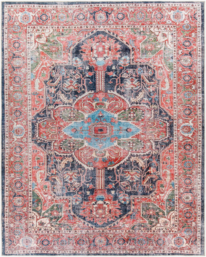 Tahmis Machine Woven Rug, by Surya, 1'3.75" length x 1'3.75" width