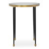 Stiletto Antique Gold Side Table, Side & End Table by Uttermost, 17" width x 22" height x 17" depth thumbnail 1