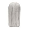 Ummi Tall Off White with Gray-Brown Antiquing Ceramic Floor Vase thumbnail 0