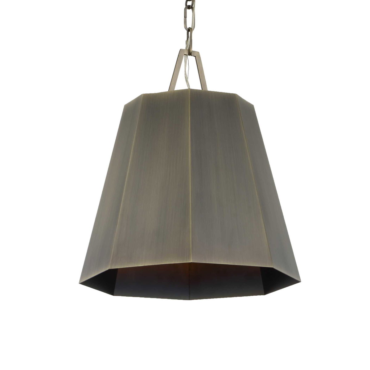 Granada 1 Light Hexagon Pendant, by Uttermost, 1'3" width x 1'4" height x 1'3" depth View 4