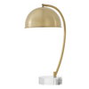 Romani Brass Desk Lamp, by Uttermost, 14.75" width x 22" height x 10" depth thumbnail 6