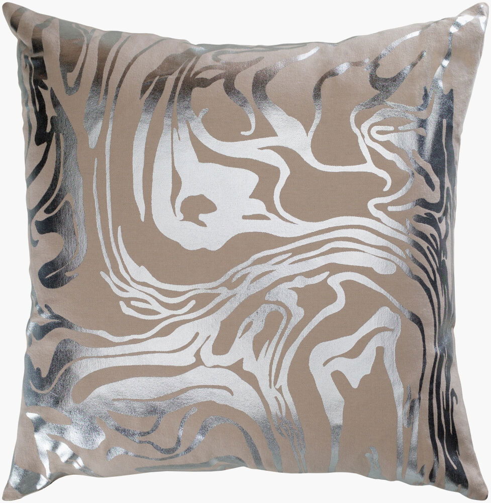 Crescent Accent Pillow Poly, Decorative Pillow by Surya, 18" length x 18" width