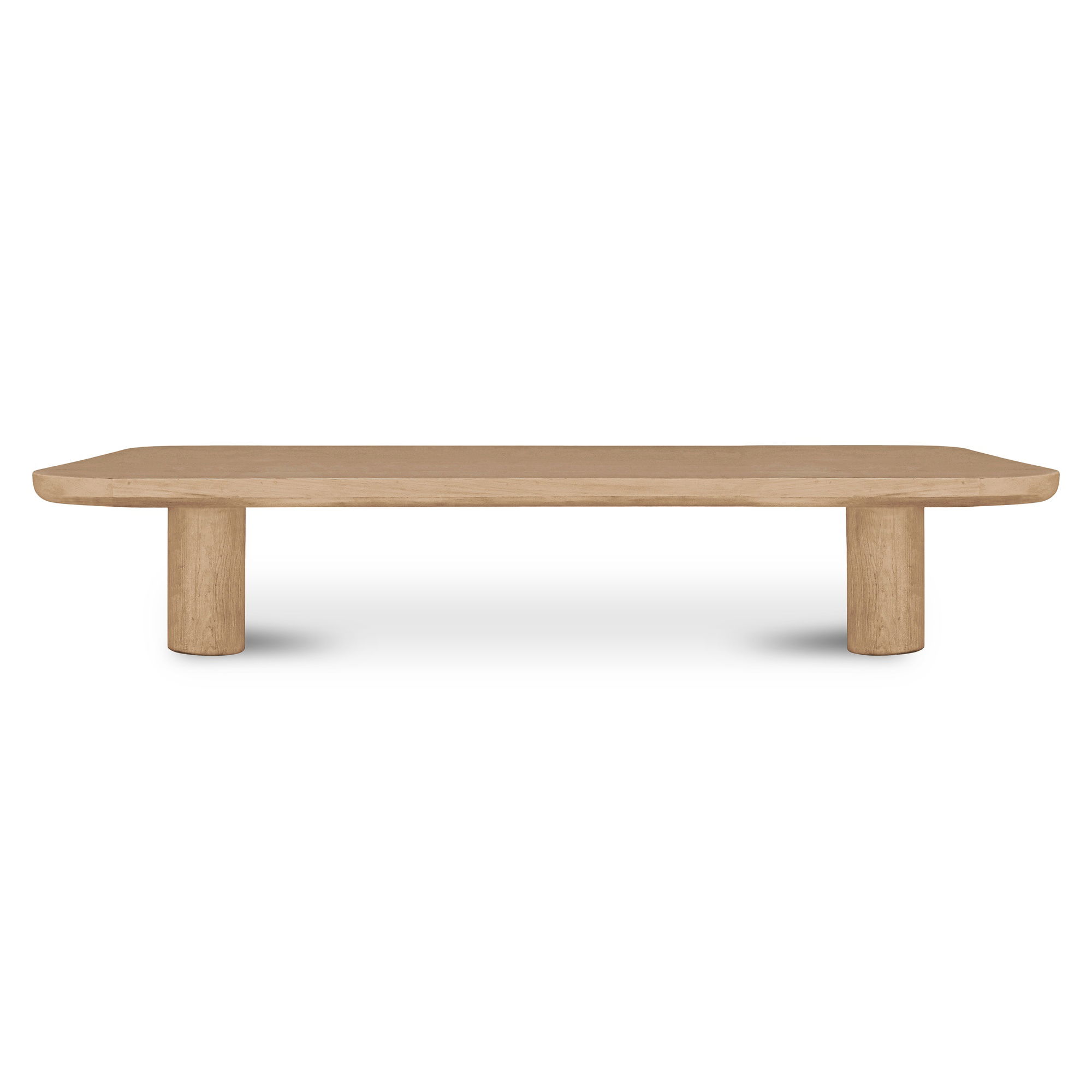 Anders Dining Bench Large Natural, Benche by Moe's Home, 87" width x 18" height x 16" depth View 1