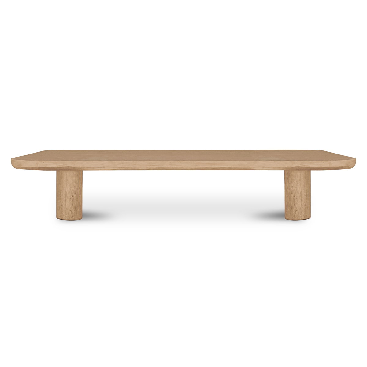 Anders Dining Bench Large Natural, Benche by Moe's Home, 87" width x 18" height x 16" depth View 1