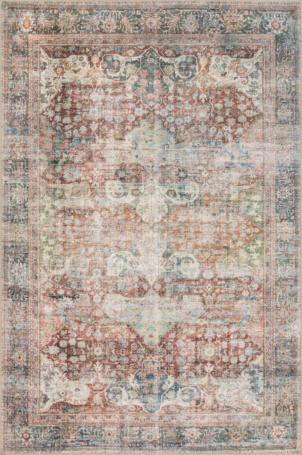 Loloi Loren Rug, 2'6" length x 7'6" width View 1
