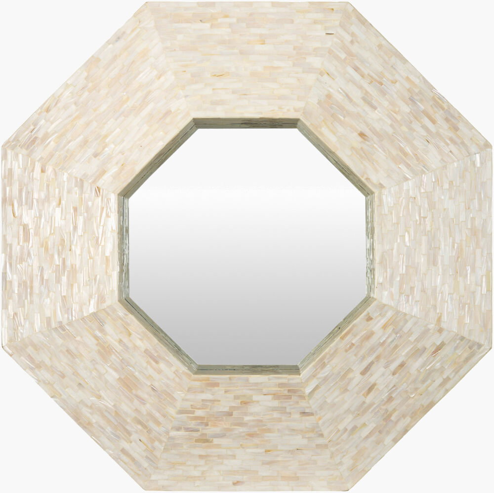 Iridescent Accent Mirror, by Surya, 32" width x 32" height