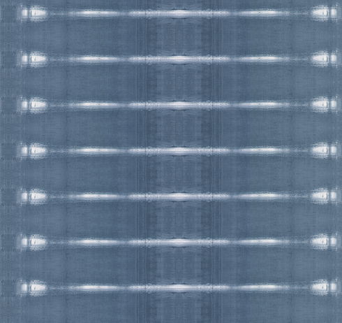 Resound Indigo Wallpaper