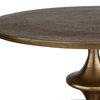 Flight Brass Accent Table, Side & End Table by Uttermost, 16" width x 23.5" height x 16" depth thumbnail 6