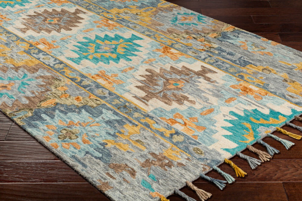 Bonifate Handmade Rug, by Surya, 3' length x 2' width