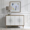 Dani 4 Door White Cabinet thumbnail 1