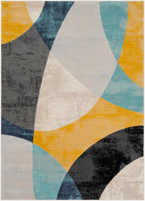 City Machine Woven Rug