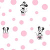 Minnie Dots Pink Wallpaper, by York Wall, 33' length x 1'8.5" width x 0.02" depth thumbnail 1