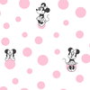 Minnie Dots Pink Wallpaper, by York Wall, 33' length x 1'8.5" width x 0.02" depth thumbnail