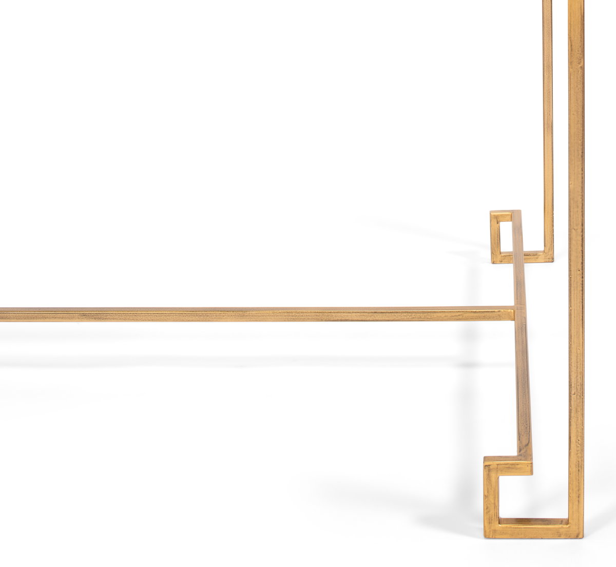 Parallel Lines Coffee Table, by Sarreid, 2' length x 4' width x 1'7" height View 5