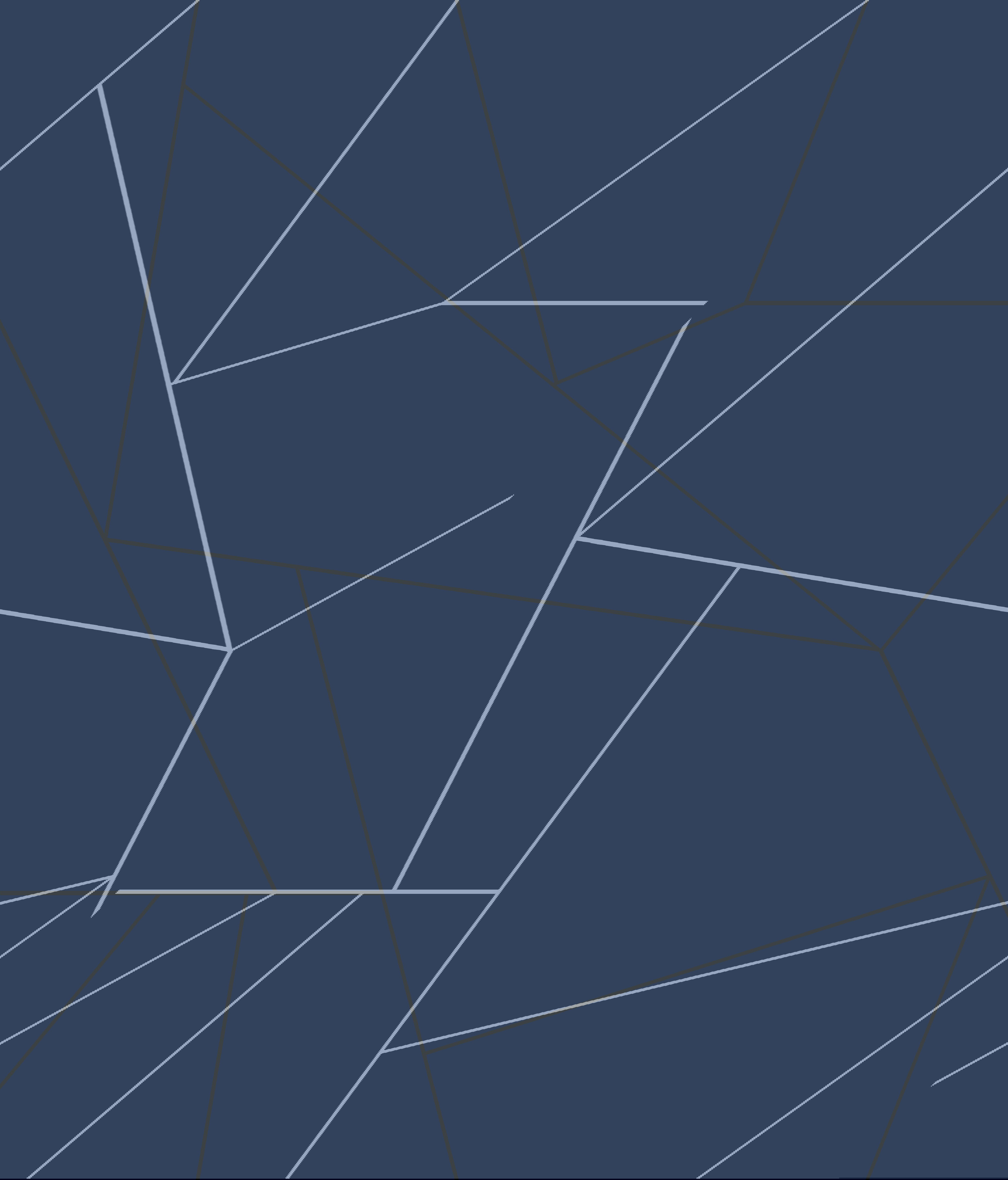 Fractured Prism Blue & White Peel & Stick Wallpaper large image 