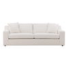 Emma Sofa Cream, Sofas & Sectional by Dovetail, 94.75" width x 33.37" height x 40" depth thumbnail 2