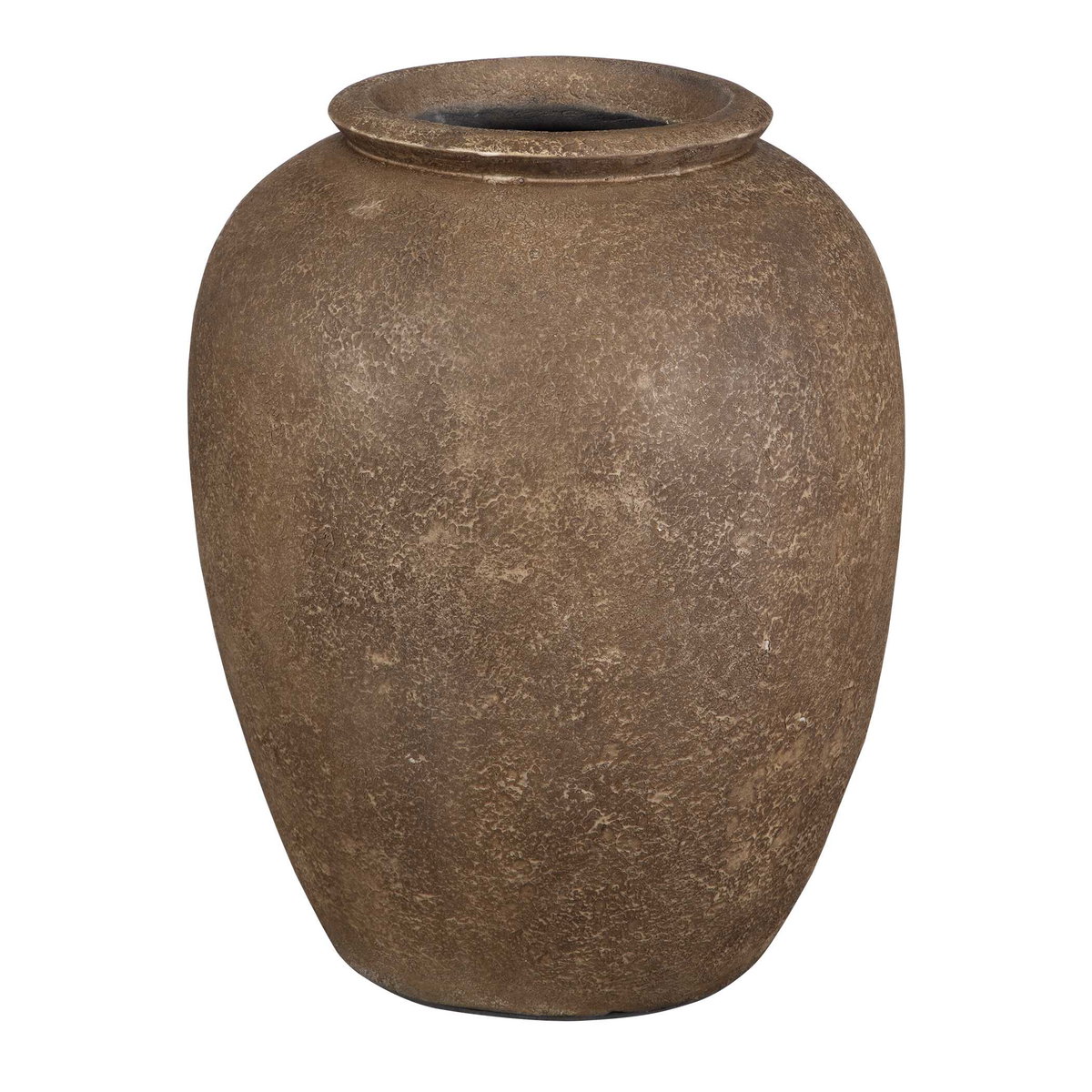 Rustic Earth Terracotta Planter, Artificial Plants & Flower by Uttermost, 16.5" width x 20" height x 16.5" depth View 4