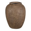 Rustic Earth Terracotta Planter, Artificial Plants & Flower by Uttermost, 16.5" width x 20" height x 16.5" depth thumbnail 4