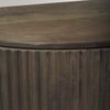 Terra Fluted Dark Brown 2-Door Accent Cabinet, Cabinets & Chest by Mercana, 42" length x 19" width x 32" height thumbnail 9