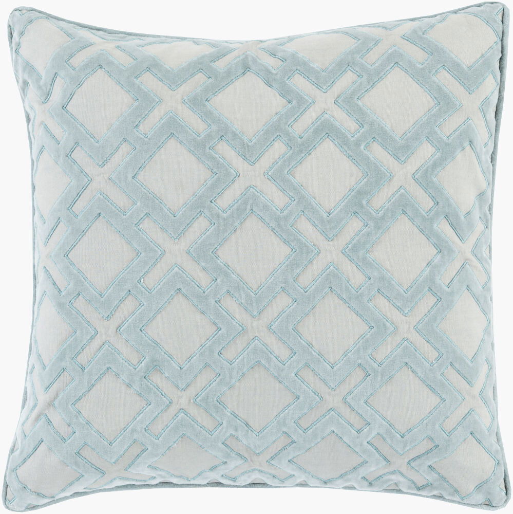 Alexandria Accent Pillow, Decorative Pillow by Surya, 18" length x 18" width