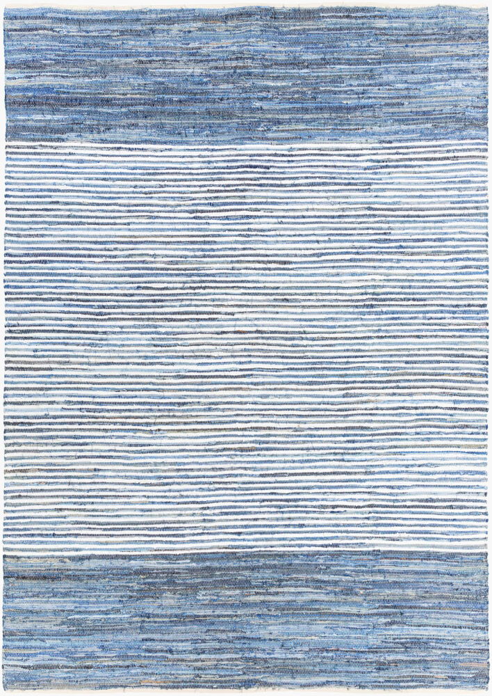 Denim Handmade Rug large image 