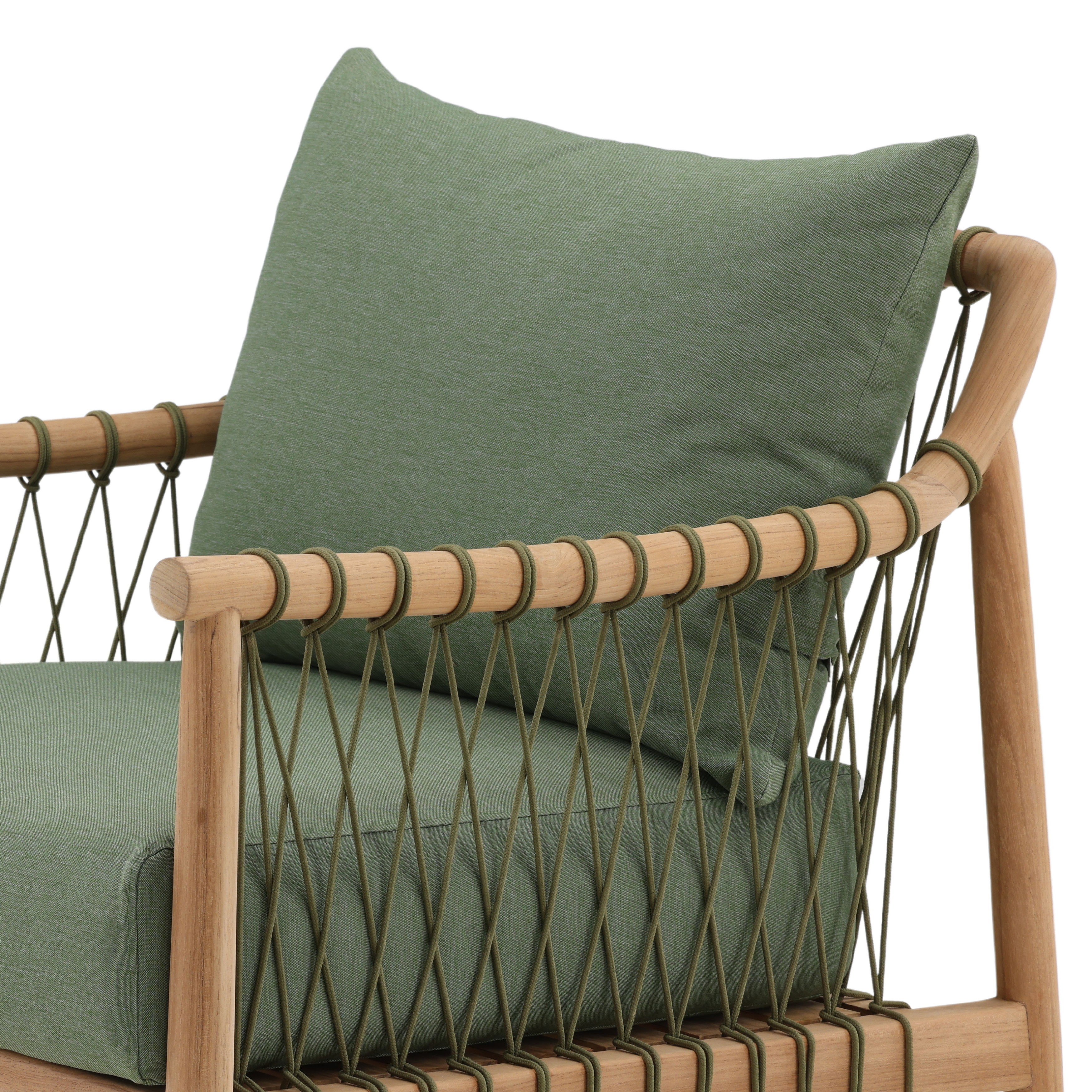 Tahoe Outdoor Sofa Chair Green large image 
