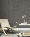 Diverging Diamonds Dark Grey Wallpaper thumbnail 1