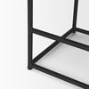 Taniel Textured Black Wood with Black Metal Counter Stool thumbnail 9