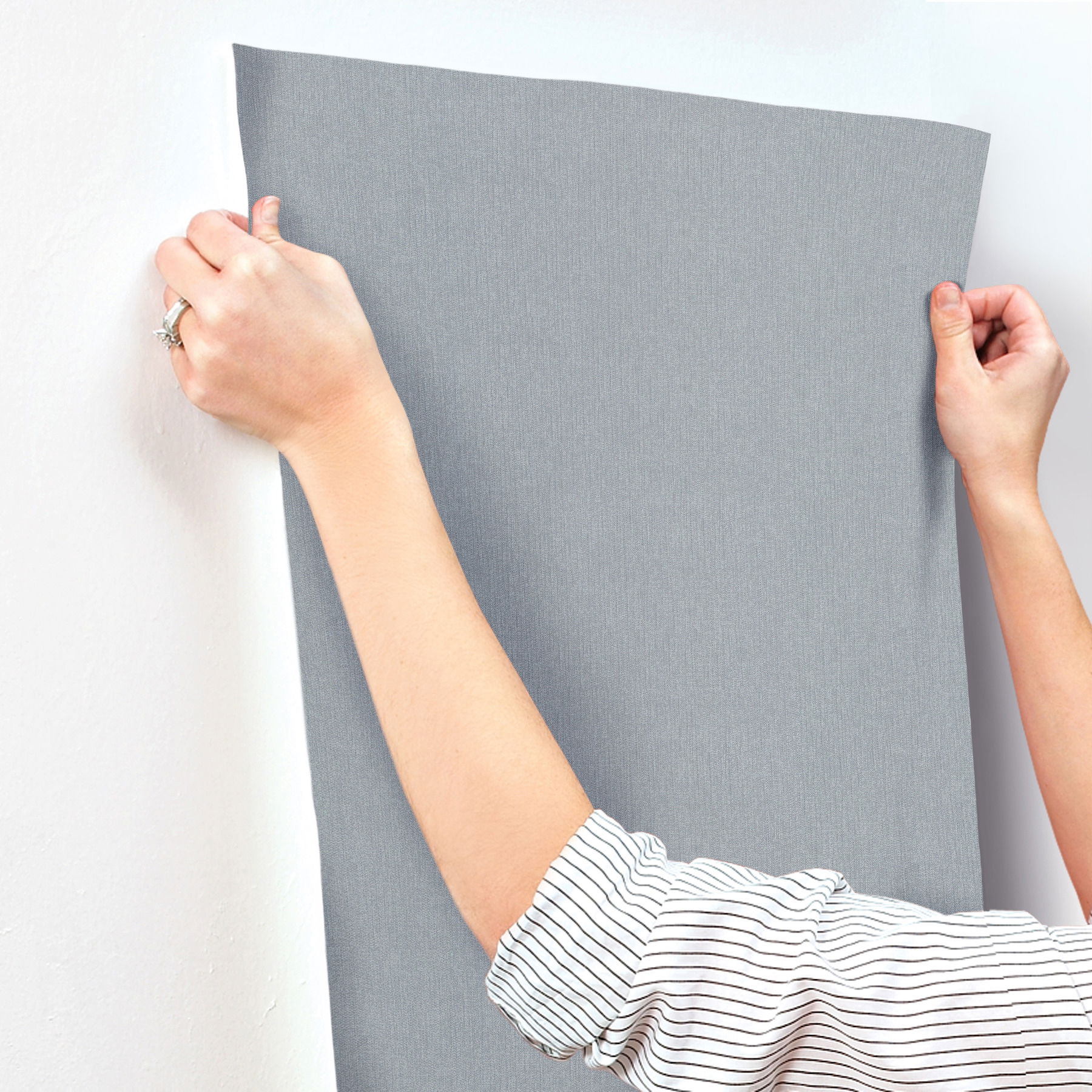Purl One Denim Wallpaper large image 