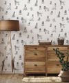 Dog's Life Silver & Gold Peel & Stick Wallpaper thumbnail 3