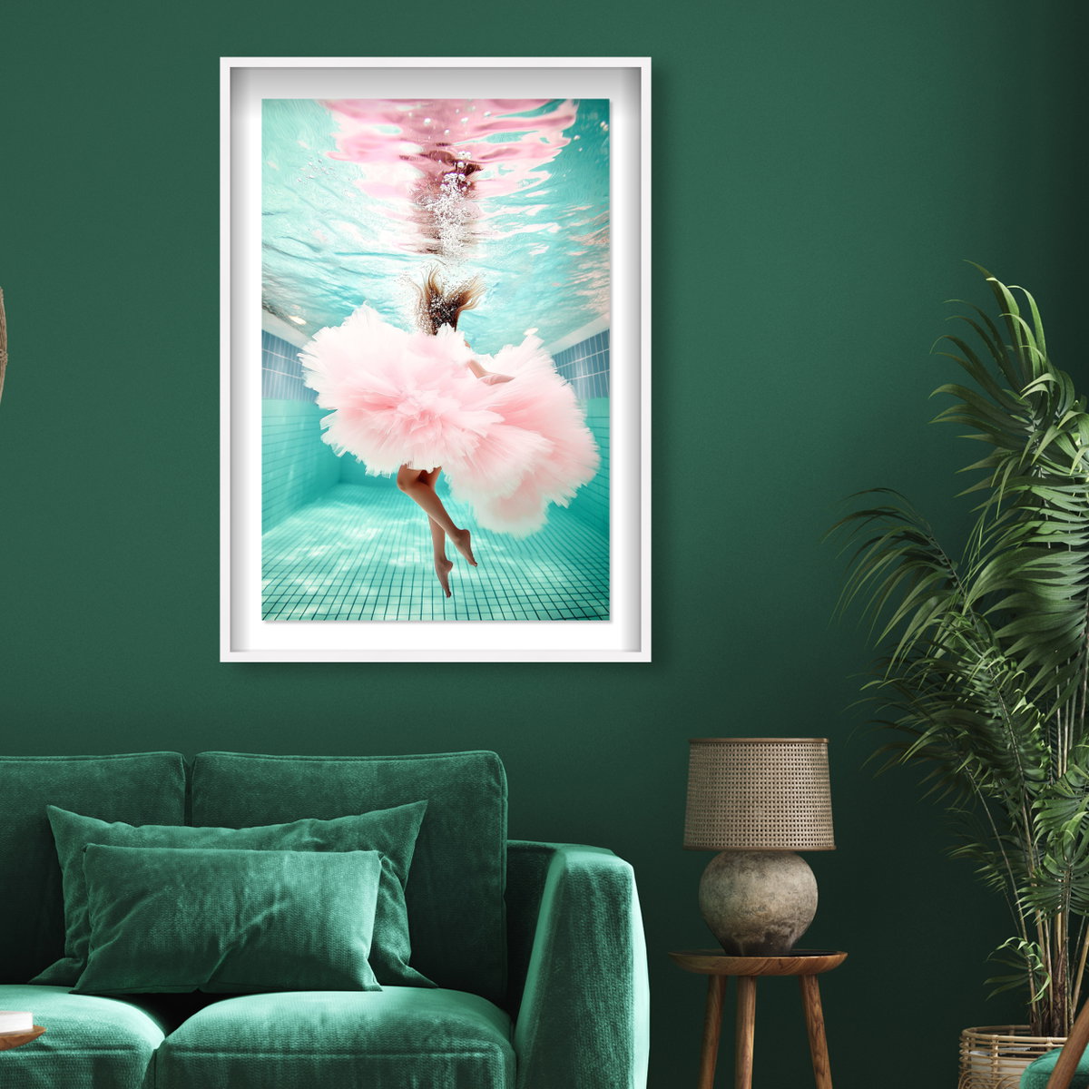 Aquatic Ballerina II (No Embellishment), Art by Oliver Gal,  30x45 View 3
