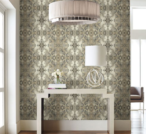 Inner Beauty Ivory Peel & Stick Wallpaper
