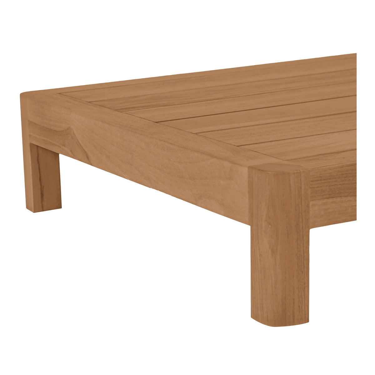 Enzo Outdoor Side Table Natural, Side & End Table by Moe's Home, 35.43" width x 7.09" height x 27.95" depth View 5