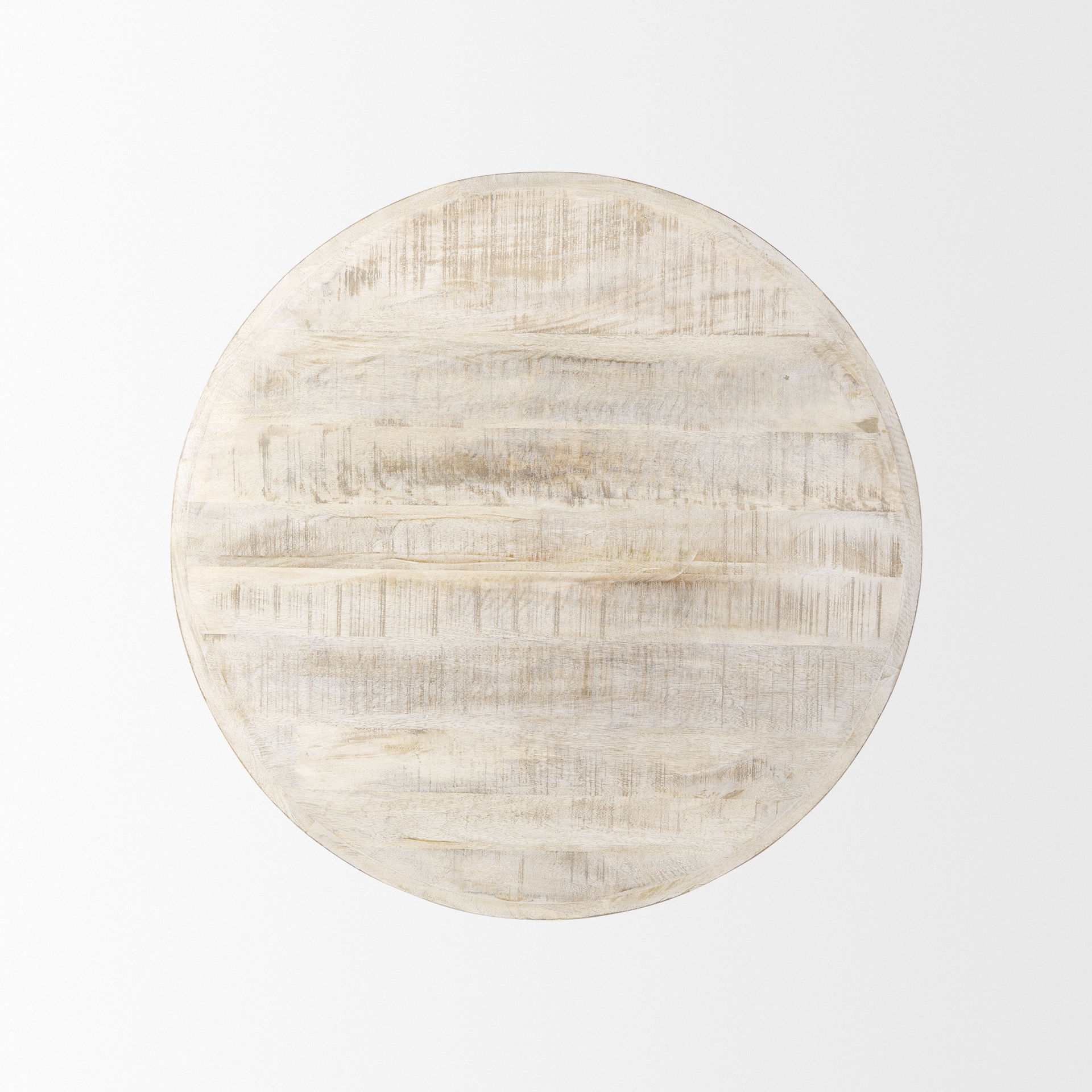 Rosie   Round Blonde Wood Coffee Table large image 