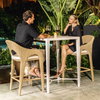 Kavali Outdoor Wicker Counter Stool, Outdoor Stool by Uttermost, 1'11.5" width x 3'2.5" height x 2'1.5" depth thumbnail 7