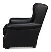 London Dry Accent Chair, Onyx Black, Seating by Sarreid, 37" length x 40" width x 40" height thumbnail 9