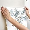 Wild Flowers Jade Peel & Stick Wallpaper thumbnail 3
