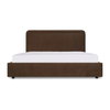 Simon Queen Storage Bed Brown, by Moe's Home, 6'2.8" width x 4'3.18" height x 7'4.98" depth thumbnail 1