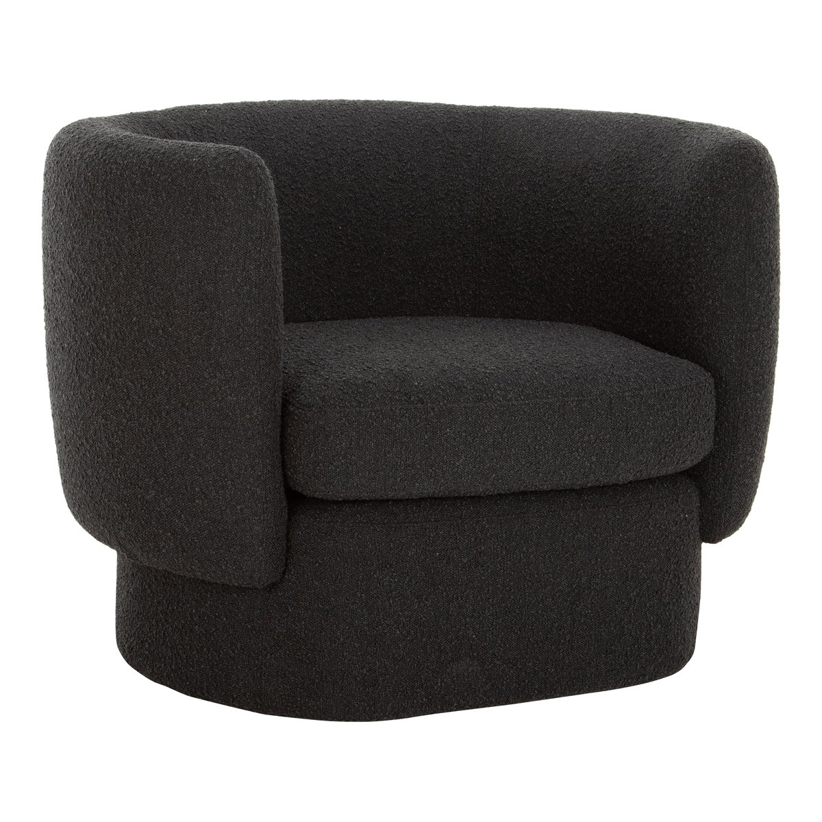 Koba Chair Maya Black, Accent Chair by Moe's Home, 40" width x 29" height x 33.75" depth View 2