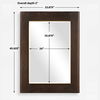 Catron Aged Walnut Mirror thumbnail 2