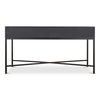 Mako Console Table Black, by Moe's Home, 59.06" width x 32.28" height x 15.75" depth thumbnail 5