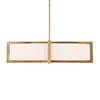 Cresson 4 Light Drum Pendant, by Uttermost, 6.5" height x 30" diameter thumbnail 8