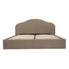 Maggie Queen Storage Bed Taupe, by Moe's Home, 6'0.24" width x 3'9.86" height x 7'3.6" depth thumbnail 4