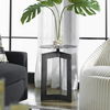 Deltoid Gunmetal Accent Table thumbnail 1