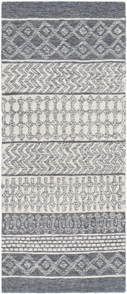 Maroc Handmade Rug, by Surya, 6' length x 2'6" width